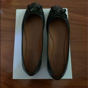 Coach Black Flats.
